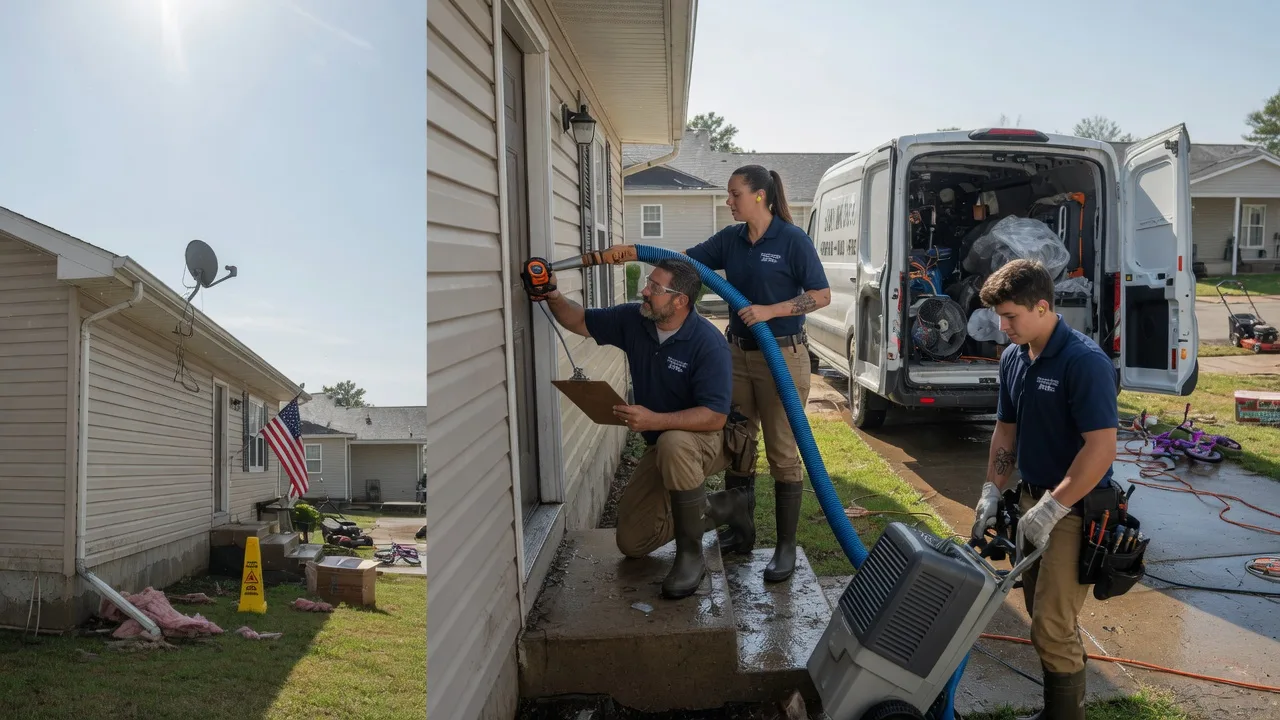 Ceiling Water Damage Restoration in Rowley, IA near me